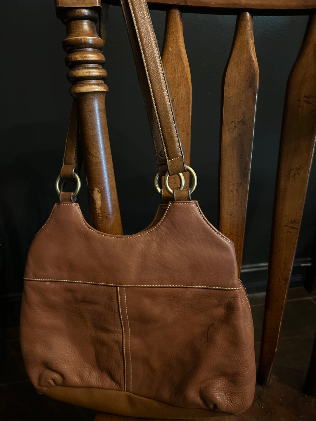 Leather Shoulder Bag