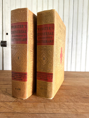 Set of 1936 Dictionaries