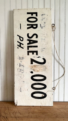 For Sale Sign