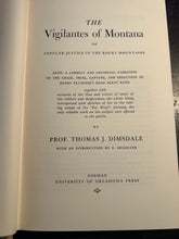 Load image into Gallery viewer, The Vigilantes of Montana