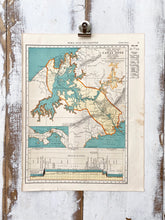 Load image into Gallery viewer, Hawaii / Canal Zone Vintage Map
